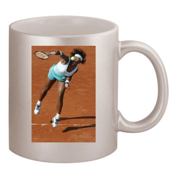 Serena Williams 11oz Metallic Silver Mug