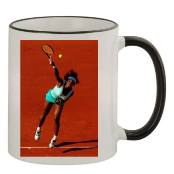 Serena Williams 11oz Colored Rim & Handle Mug