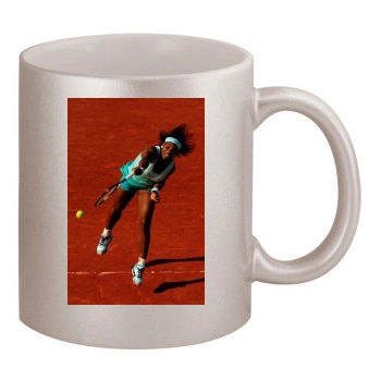 Serena Williams 11oz Metallic Silver Mug