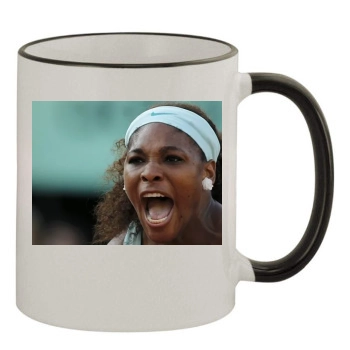 Serena Williams 11oz Colored Rim & Handle Mug