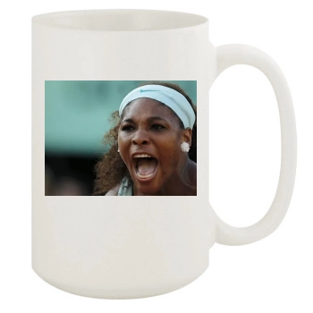 Serena Williams 15oz White Mug