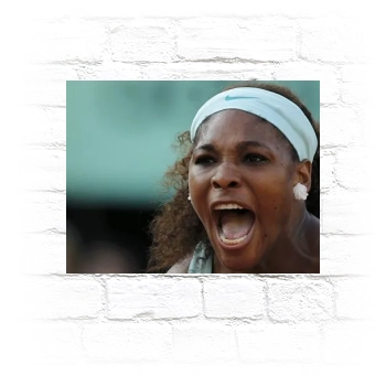 Serena Williams Metal Wall Art