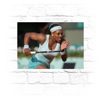 Serena Williams Metal Wall Art