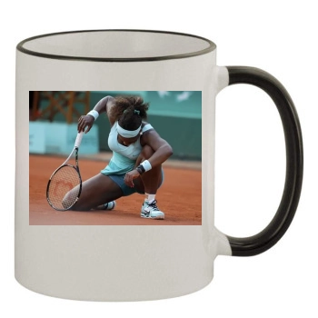 Serena Williams 11oz Colored Rim & Handle Mug