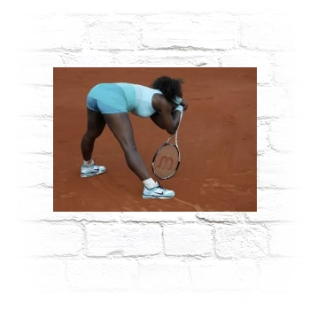 Serena Williams Metal Wall Art