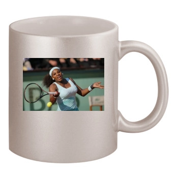 Serena Williams 11oz Metallic Silver Mug