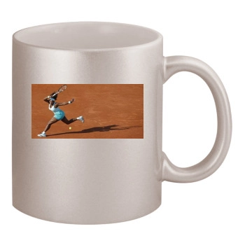 Serena Williams 11oz Metallic Silver Mug