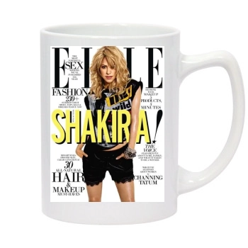 Shakira 14oz White Statesman Mug