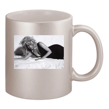 Shakira 11oz Metallic Silver Mug