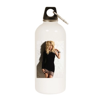 Shakira White Water Bottle With Carabiner