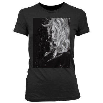 Shakira Women's Junior Cut Crewneck T-Shirt