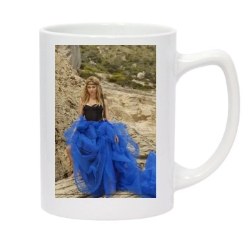 Shakira 14oz White Statesman Mug