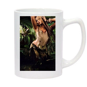 Shakira 14oz White Statesman Mug