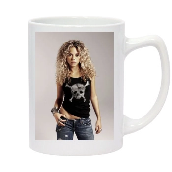 Shakira 14oz White Statesman Mug