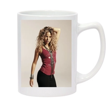 Shakira 14oz White Statesman Mug