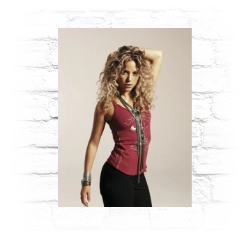 Shakira Metal Wall Art