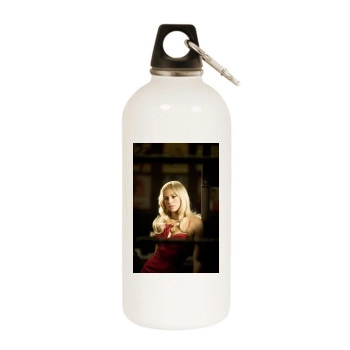 Shakira White Water Bottle With Carabiner