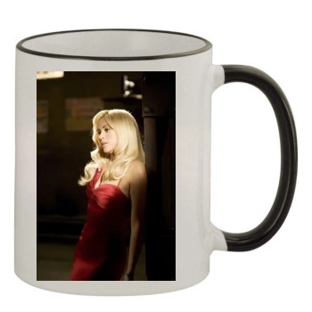 Shakira 11oz Colored Rim & Handle Mug