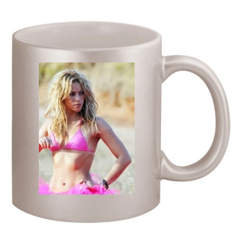 Shakira 11oz Metallic Silver Mug