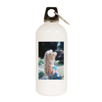 Shane van der Westhuizen White Water Bottle With Carabiner