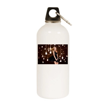 Shane van der Westhuizen White Water Bottle With Carabiner