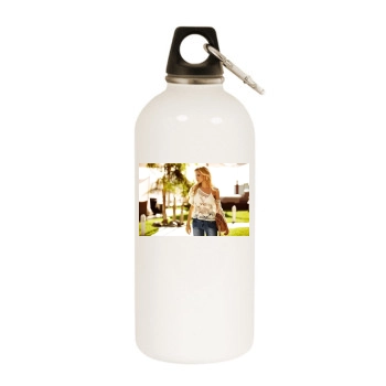 Shane van der Westhuizen White Water Bottle With Carabiner