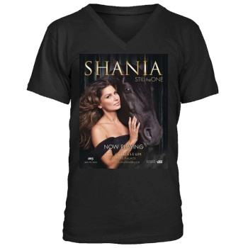 Shania Twain Men's V-Neck T-Shirt