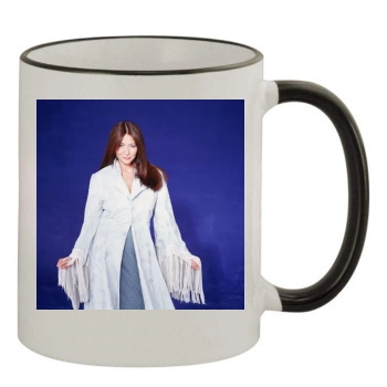 Shannen Doherty 11oz Colored Rim & Handle Mug