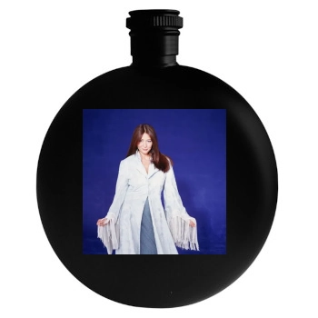 Shannen Doherty Round Flask