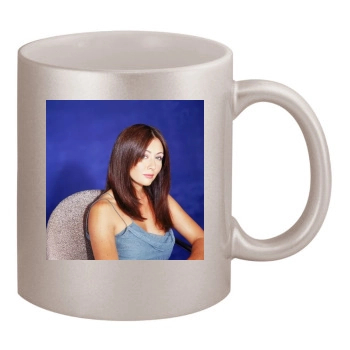 Shannen Doherty 11oz Metallic Silver Mug