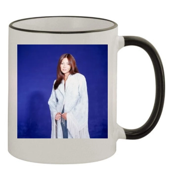 Shannen Doherty 11oz Colored Rim & Handle Mug