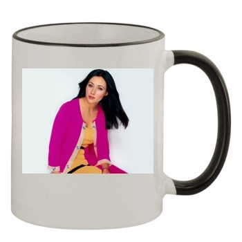 Shannen Doherty 11oz Colored Rim & Handle Mug