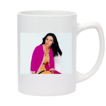 Shannen Doherty 14oz White Statesman Mug