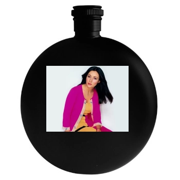 Shannen Doherty Round Flask