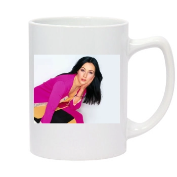 Shannen Doherty 14oz White Statesman Mug