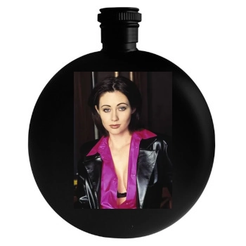 Shannen Doherty Round Flask