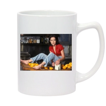 Shannen Doherty 14oz White Statesman Mug