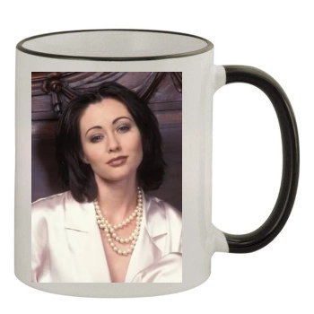 Shannen Doherty 11oz Colored Rim & Handle Mug