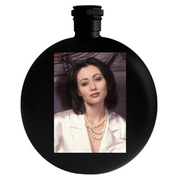 Shannen Doherty Round Flask