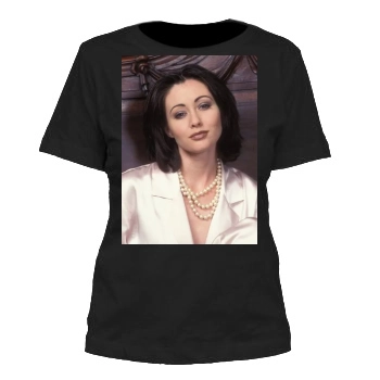 Shannen Doherty Women's Cut T-Shirt