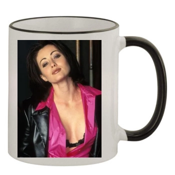 Shannen Doherty 11oz Colored Rim & Handle Mug