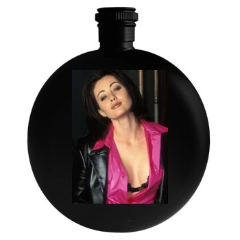 Shannen Doherty Round Flask