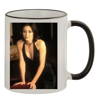 Shannen Doherty 11oz Colored Rim & Handle Mug