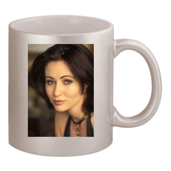 Shannen Doherty 11oz Metallic Silver Mug