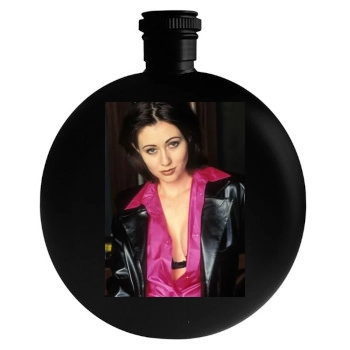 Shannen Doherty Round Flask