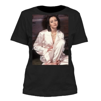 Shannen Doherty Women's Cut T-Shirt