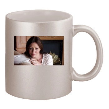 Shannen Doherty 11oz Metallic Silver Mug