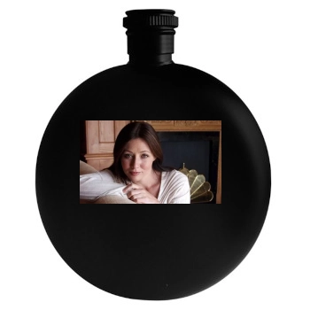 Shannen Doherty Round Flask