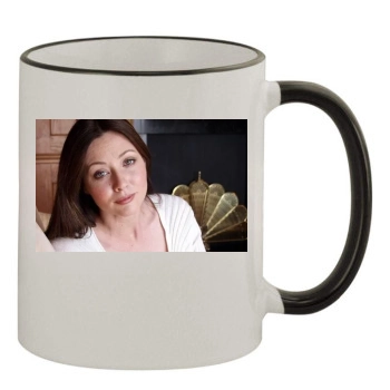 Shannen Doherty 11oz Colored Rim & Handle Mug