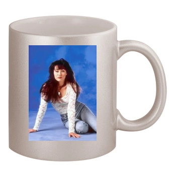 Shannen Doherty 11oz Metallic Silver Mug